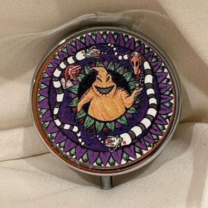 Nightmare Before Christmas Oogie Boogie Travel Pill Box 3 Compartment Case NEW